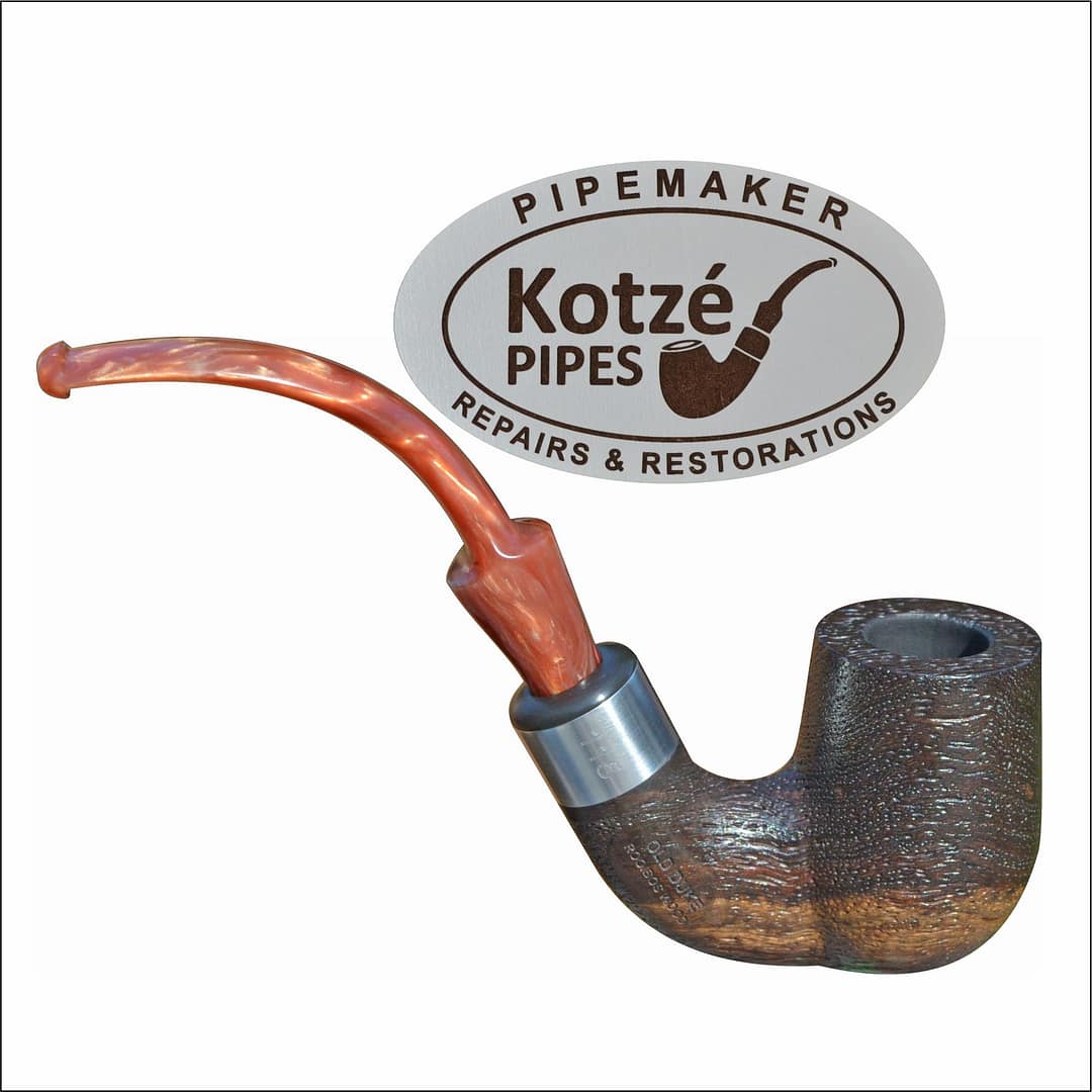 Old Duke - Rooibos Wood - Dry System with Polyester Resin Stem - Sand/Glass Bead Blasted - Image 2