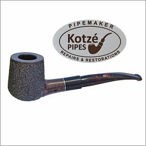 Leadwood (Hardekool) "Slightly Bent" 113 (Runner Series) Partly Rusticated with Keyser Based Filter System