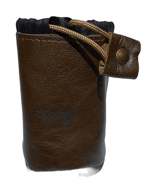 Genuine Leather Tobacco Pouch with Liner Inside
