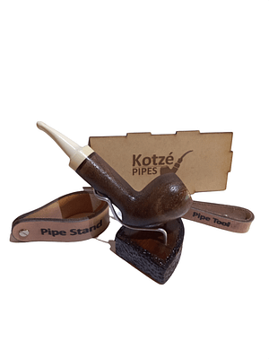 Wasp - Reverse Calabash - Sandblasted Billiard